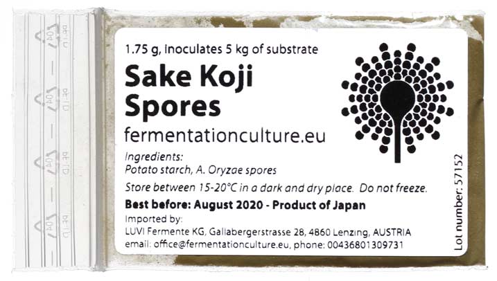 Sake Koji Spores