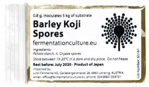 Barley Koji Spores